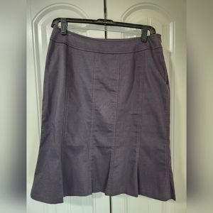 Gray Anne Klein Stretch Skirt Sz 6!